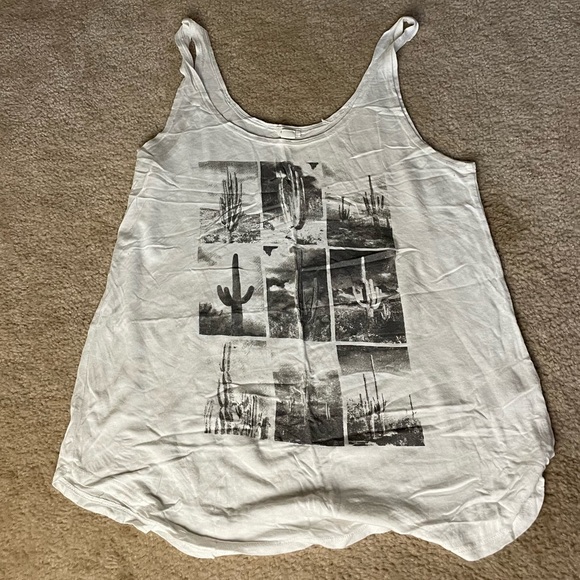 Loose Graphic Tank Tee - Medium - Picture 1 of 4
